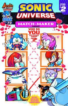 Sonic Universe [Match Maker] #72 (2015) Cover Art