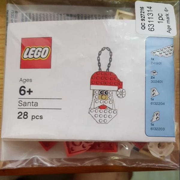 Santa Ornament #6311314 LEGO Holiday