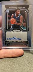 Vince Williams Jr. #RP-VWM Basketball Cards 2022 Panini Prizm Rookie Penmanship Autographs Prices