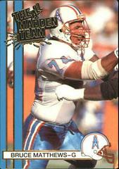 Bruce Matthews #17 Football Cards 1990 Action Packed All Madden Prices