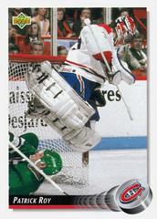 Patrick Roy #149 Hockey Cards 1992 Upper Deck Prices