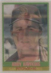 Andy Hawkins #84 Baseball Cards 1989 Sportflics Prices