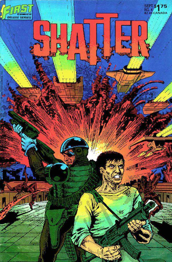 Shatter #4 (1986) Comic Books Shatter