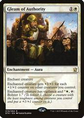 Gleam of Authority [Foil] Magic Dragons of Tarkir Prices