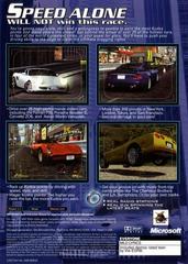 Back Cover | Project Gotham Racing [Platinum Hits] Xbox
