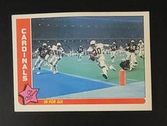 Cardinals [In for Six] #67 Football Cards 1985 Fleer Team Action Prices