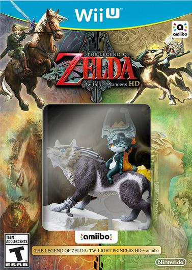 Zelda Twilight Princess HD [amiibo Bundle] Cover Art