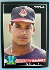 Manny Ramirez #295 Baseball Cards 1992 Pinnacle Prices