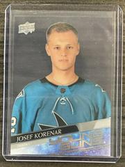 Josef Korenar [Clear Cut] #715 Hockey Cards 2020 Upper Deck Prices