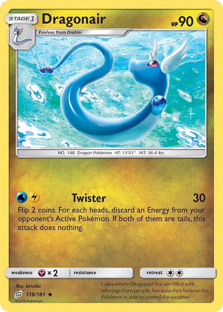 Dragonair #118 Pokemon Team Up