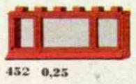 1 x 6 x 2 Window #452 LEGO Classic Prices