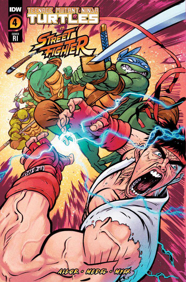 Teenage Mutant Ninja Turtles vs. Street Fighter [Johnson] #4 (2023) Comic Books Teenage Mutant Ninja Turtles vs. Street Fighter