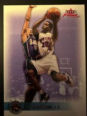 Alvin Williams Basketball Cards 2003 Fleer Focus Prices
