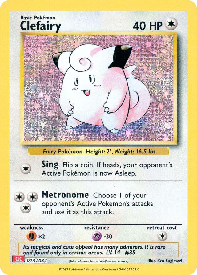 Clefairy #13 Pokemon TCG Classic: Charizard Deck