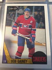 Bob Gainey Hockey Cards 1987 O-Pee-Chee Prices