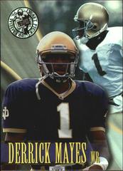 Derrick Mayes [Premium Holofoil] #50 Football Cards 1996 Press Pass Prices