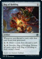 Bag of Holding [Foil] #240 Magic Adventures in the Forgotten Realms Prices