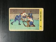 Barry Cullen Shoots #36 Hockey Cards 1958 Parkhurst Prices