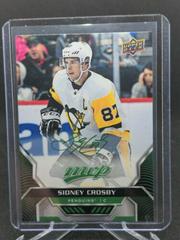 Sidney Crosby [Green Script] Hockey Cards 2020 Upper Deck MVP Prices