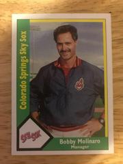 Bobby Molinaro #24 Baseball Cards 1990 CMC Colorado Springs Sky Sox Prices