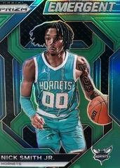 Nick Smith Jr. [Green Prizm] #10 Basketball Cards 2023 Panini Prizm Emergent Prices
