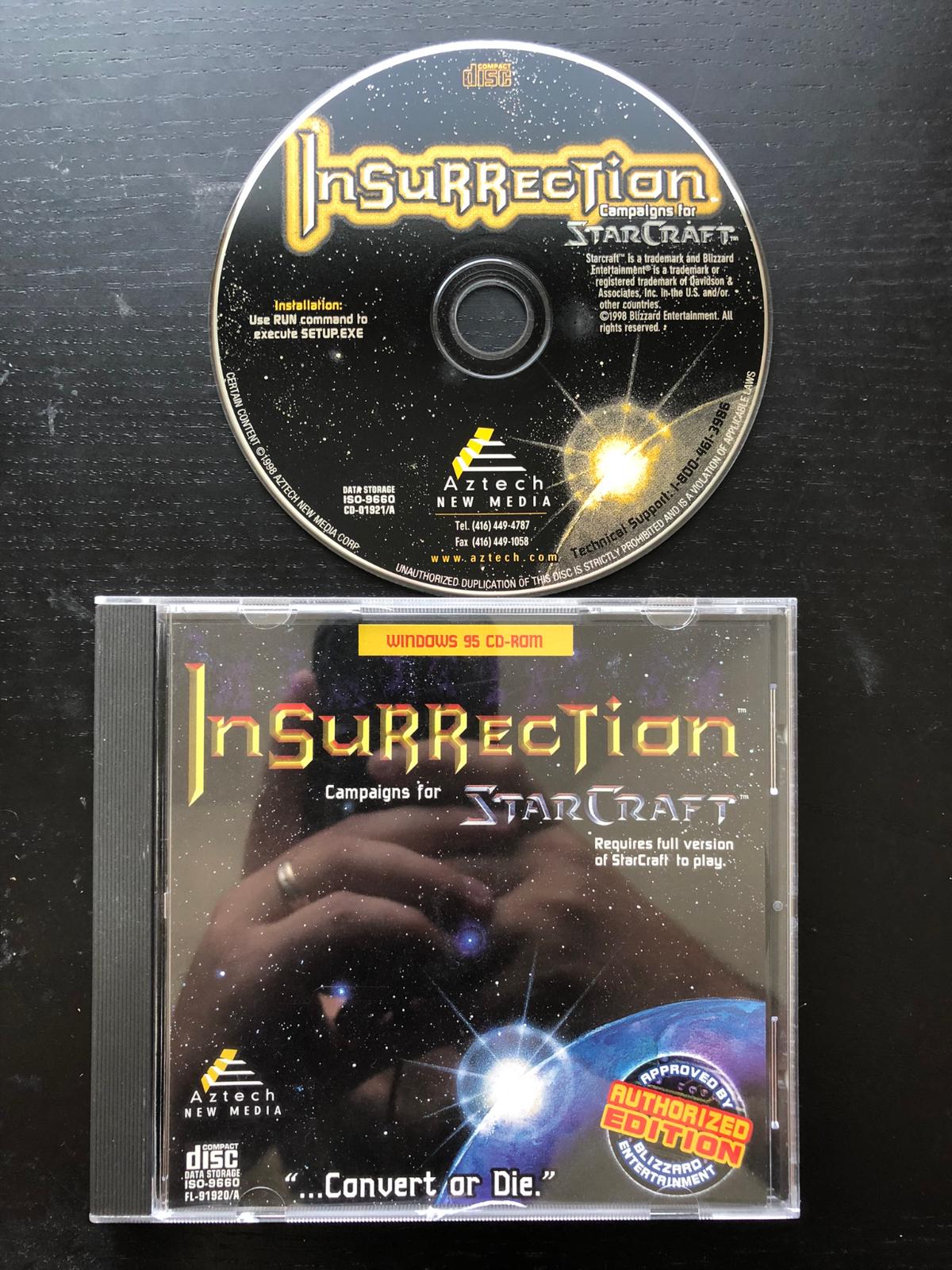 StarCraft: Insurrection Prices PC Games | Compare Loose, CIB & New Prices