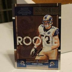 Chris Long [Autograph] #116 Football Cards 2008 Playoff Contenders Prices