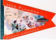 Jake Plummer [Orange] #1 Football Cards 1998 Playoff Contenders Pennants Prices