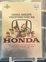 Get the Brooms Out #MM-32 Racing Cards 2024 Parkside NTT IndyCar Marquee Moment Prices