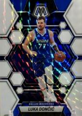 Luka Doncic [White] #1 Basketball Cards 2022 Panini Mosaic Prices