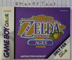 Manual  | Zelda Oracle of Ages GameBoy Color