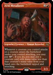 Arni Metalbrow [Etched Foil] Magic March of the Machine: The Aftermath Prices