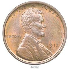 1917 Coins Lincoln Wheat Penny Prices