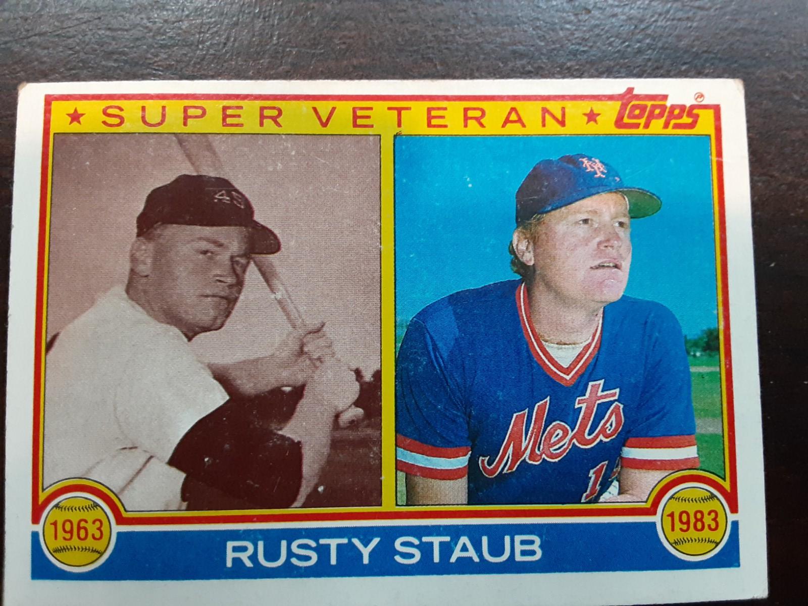 Rusty Staub | Ungraded | 1983 Topps