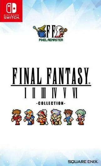 Final Fantasy I-VI Collection Pixel Remaster Cover Art