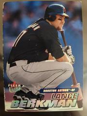 Lance Berkman [Refractor Name] #91 Baseball Cards 2001 Ultra Prices