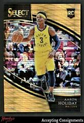Aaron Holiday [Neon Orange Pulsar] #223 Basketball Cards 2018 Panini Select Prices