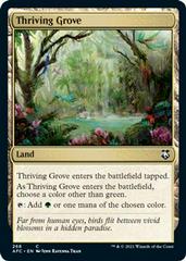 Thriving Grove Magic Adventures in the Forgotten Realms Commander Prices