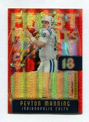 Peyton Manning #FM18 Football Cards 2005 Topps Finest Manning Moments Prices