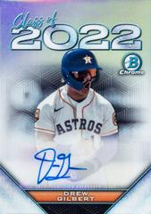 Drew Gilbert #C22A-DG Baseball Cards 2022 Bowman Draft Class of Autographs Prices