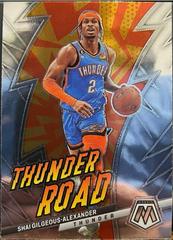 Shai Gilgeous Alexander #14 Basketball Cards 2022 Panini Mosaic Thunder Road Prices