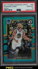 Stephen Curry [Aqua] #46 Basketball Cards 2017 Panini Donruss Optic Prices