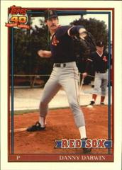 Danny Darwin Baseball Cards 1991 Topps Traded Tiffany Prices