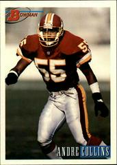 Andre Collins #252 Football Cards 1993 Bowman Prices