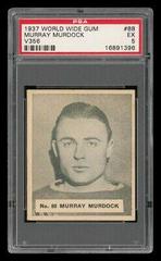 Murray Murdock Hockey Cards 1937 V356 World Wide Gum Prices