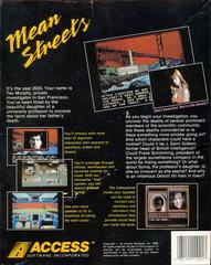 Mean Streets Commodore 64 Prices