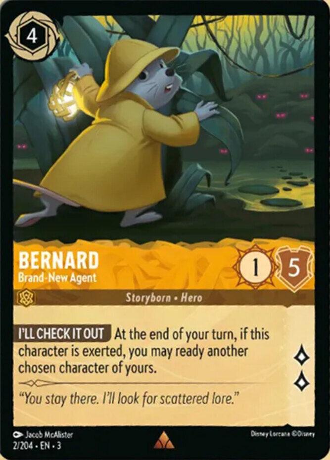 Bernard - Brand-New Agent [Foil] #2 Lorcana Into the Inklands