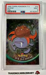 Gloom [Foil] #44 Pokemon 1999 Topps TV Prices
