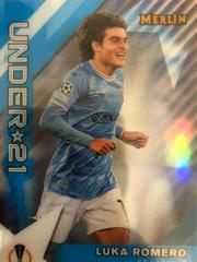 Luka Romero Soccer Cards 2022 Topps Merlin Chrome UEFA Club Competitions U21 Stars Prices