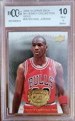 BCCG Graded Card | Michael Jordan [Gold] Basketball Cards 2009 Upper Deck Jordan Legacy